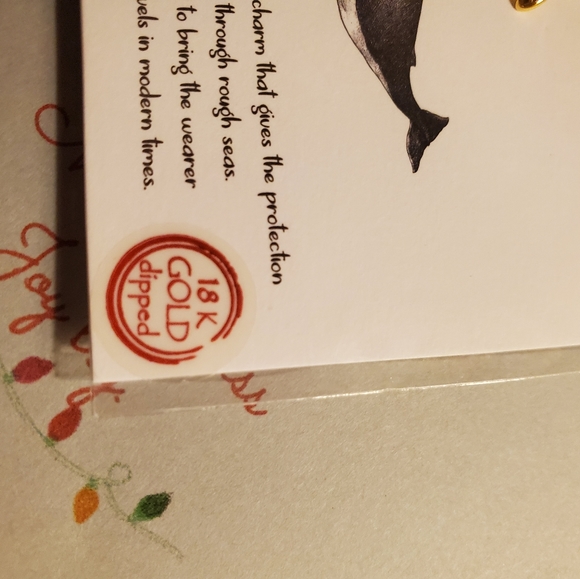 The " whales 🐋 tail 18k dip & tale on cardstock - Picture 4 of 9